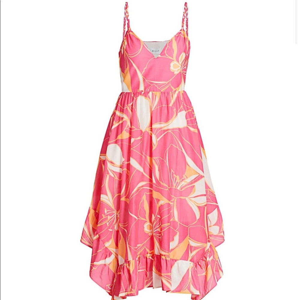 🆕 Milly Britney Stencil Floral Dress size 4